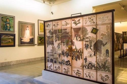 Bảo tàng Mỹ thuật Việt Nam - các tác phẩm tranh