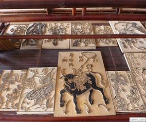 Làng tranh Đông Hồ - bộ sưu tập các bản khắc