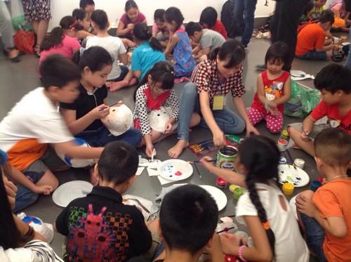 Bảo tàng Mỹ thuật Việt Nam có sân chơi cho trẻ em
