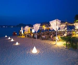 Hòn Tằm Nha Trang - tiệc cưới lãng mạn trên bãi biển