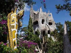 Crazy House - resembles a banyan tree
