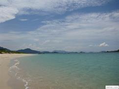 Bãi biển Bình Tiên Ninh Thuận đậm vẻ yên bình