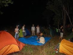 Vườn quốc gia Lò Gò Xa Mát - cắm trại