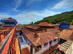 Nhà Lớn Long Sơn nhìn từ trên cao